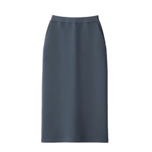 Muji blue Midi Pencil Skirt